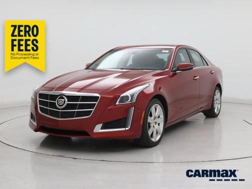Red 2014 Cadillac CTS Performance