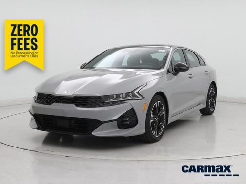 Gray 2022 Kia K5 GT-Line