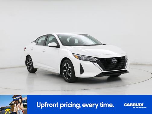 White 2025 Nissan Sentra SV
