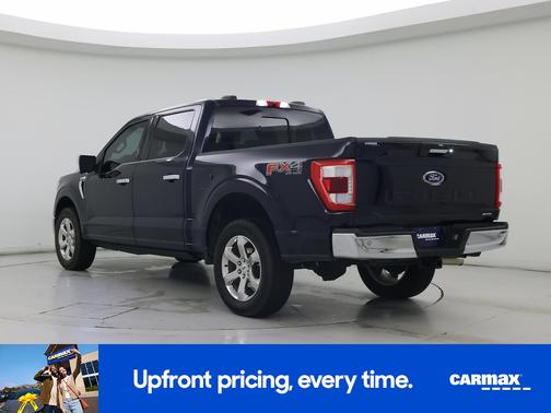 Blue 2022 Ford F-150 Lariat
