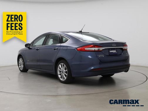 Blue 2018 Ford Fusion Energi SE