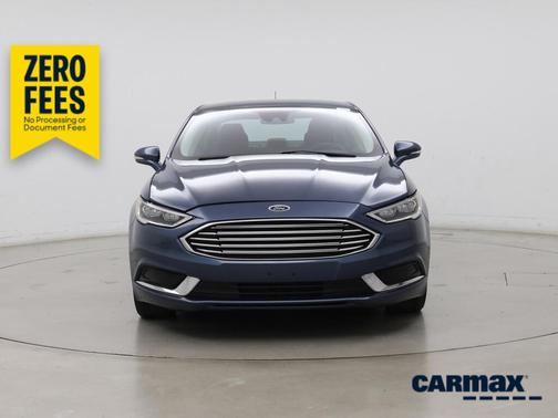 Blue 2018 Ford Fusion Energi SE
