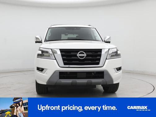 White 2023 Nissan Armada Platinum