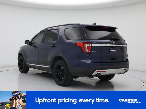 Blue 2017 Ford Explorer XLT