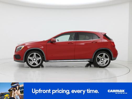 Red 2015 Mercedes-Benz GLA-Class