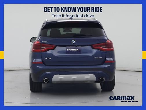 Blue 2020 BMW X3 XDrive30i