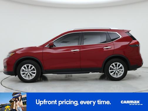 Red 2017 Nissan Rogue SV