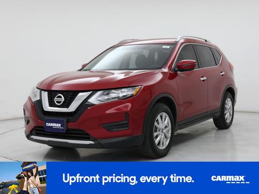 Red 2017 Nissan Rogue SV