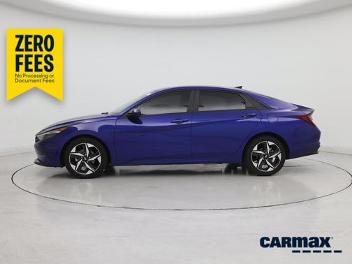 Blue 2023 Hyundai ELANTRA SEL