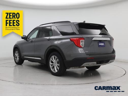 Gray 2021 Ford Explorer XLT