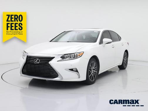 White 2016 Lexus ES 350