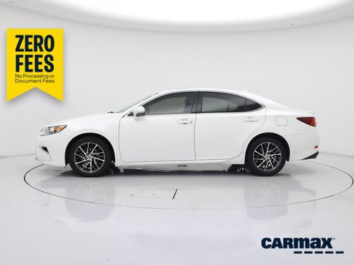 White 2016 Lexus ES 350