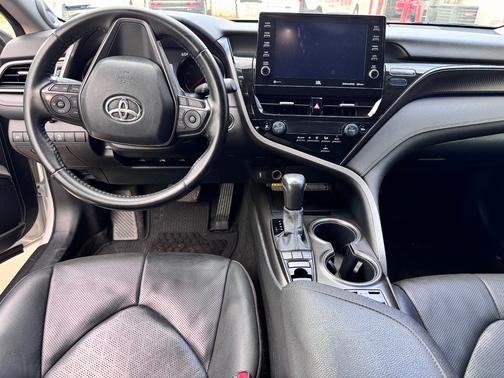 White 2021 Toyota Camry XSE