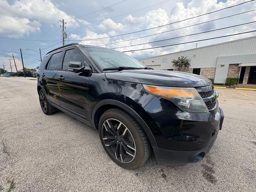 Black 2015 Ford Explorer Sport