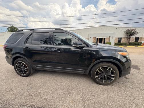 Black 2015 Ford Explorer Sport