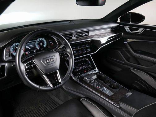 Mythos Black Metallic 2023 Audi A6 55 Prestige