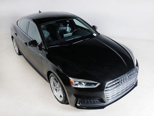 Mythos Black Metallic 2019 Audi A5 45 Premium