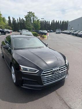 Mythos Black Metallic 2019 Audi A5 45 Premium