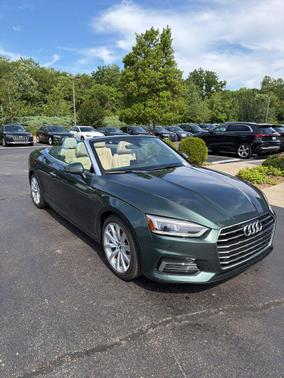 Gotland Green Metallic/Black Roof 2018 Audi A5 2.0T Premium Plus