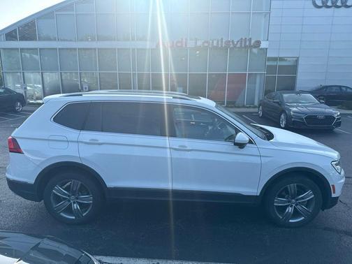 Pure White 2021 Volkswagen Tiguan 2.0T SE 4MOTION