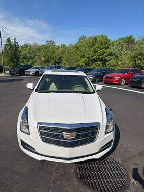 Crystal White 2016 Cadillac ATS 2.0L Turbo Luxury