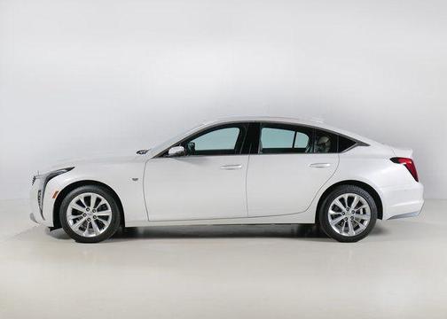 Crystal White Tricoat 2025 Cadillac CT5 Premium Luxury