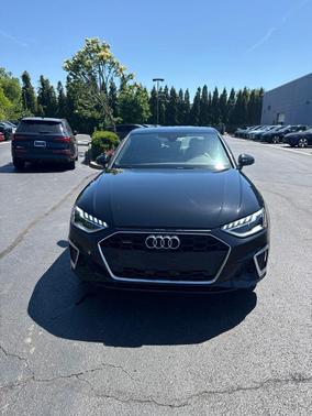 Mythos Black Metallic 2023 Audi A4 45 S line Premium Plus