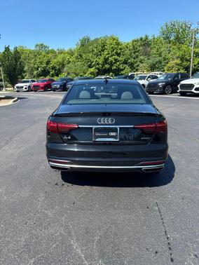 Mythos Black Metallic 2023 Audi A4 45 S line Premium Plus