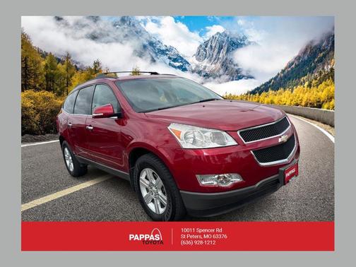 Crystal Red Tintcoat 2012 Chevrolet Traverse LT
