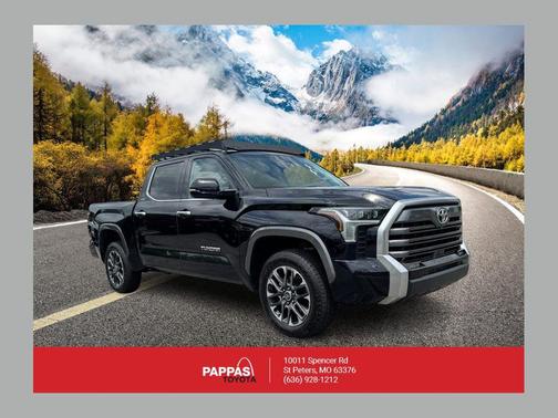 Midnight Black Metallic 2023 Toyota Tundra Limited