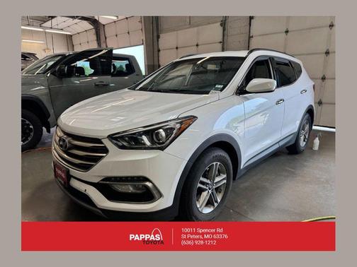 Frost White Pearl 2017 Hyundai Santa Fe Sport 2.4L
