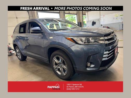 Shoreline Mist 2018 Toyota Highlander Limited Platinum