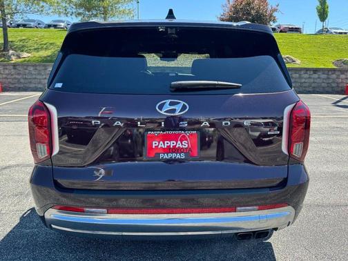 Sierra Burgundy 2024 Hyundai PALISADE Calligraphy