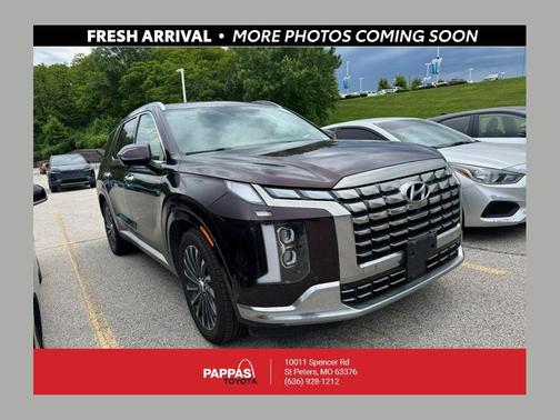 Sierra Burgundy 2024 Hyundai PALISADE Calligraphy