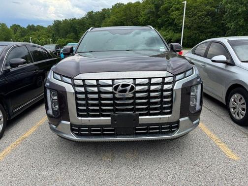 Sierra Burgundy 2024 Hyundai PALISADE Calligraphy