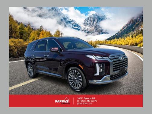 Sierra Burgundy 2024 Hyundai PALISADE Calligraphy