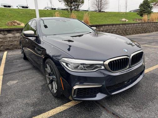 Carbon Black Metallic 2018 BMW M550 i Xdrive