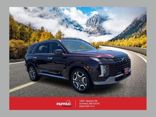 Sierra Burgundy 2024 Hyundai PALISADE SEL