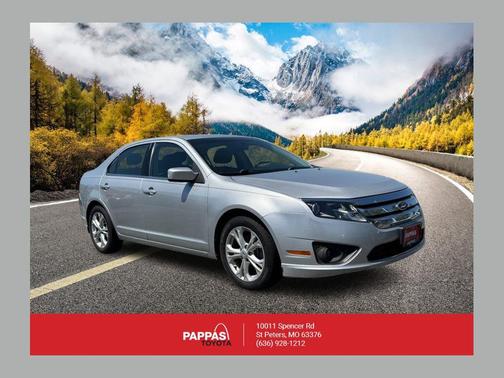 Ingot Silver 2012 Ford Fusion SE