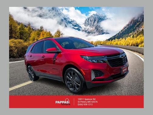 Radiant Red Tintcoat 2023 Chevrolet Equinox FWD RS