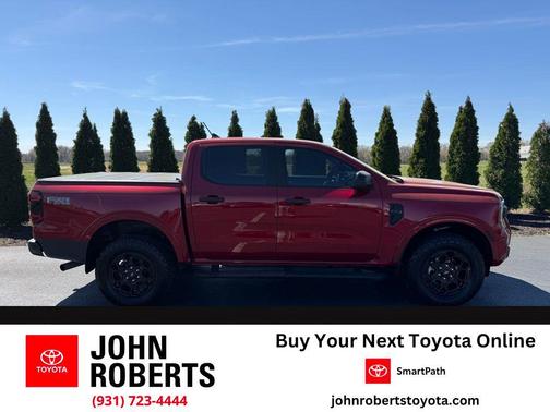 Ruby Red Metallic Tinted Clearcoat 2025 Ford Ranger XLT