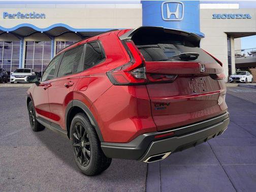 Radiant Red Metallic 2026 Honda CR-V Hybrid Sport AWD