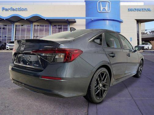 Meteorite Gray Metallic 2026 Honda Civic Hybrid Sport