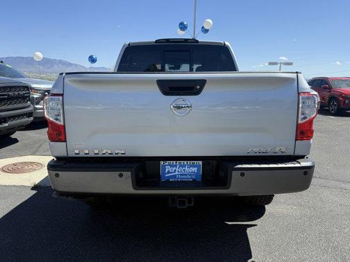 Brilliant Silver 2018 Nissan Titan PRO-4X