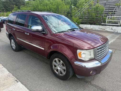 Burgundy 2009 Chrysler Aspen Limited