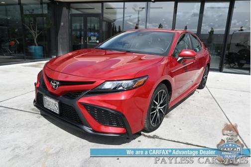 2021 Toyota Camry SE/POWER DRIVER'S SEAT/LEATHER TRIMMED SEATS/ADAPT