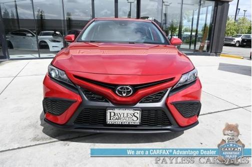2021 Toyota Camry SE/POWER DRIVER'S SEAT/LEATHER TRIMMED SEATS/ADAPT