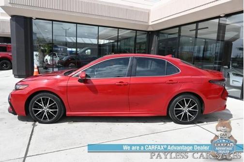 2021 Toyota Camry SE/POWER DRIVER'S SEAT/LEATHER TRIMMED SEATS/ADAPT