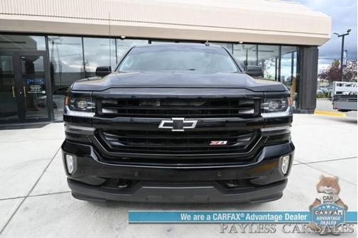 2016 Chevrolet Silverado 1500 LTZ/4X4/CREW CAB/6.2L V8/MIDNIGHT EDITION/Z71 OFF-