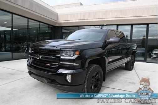 2016 Chevrolet Silverado 1500 LTZ/4X4/CREW CAB/6.2L V8/MIDNIGHT EDITION/Z71 OFF-